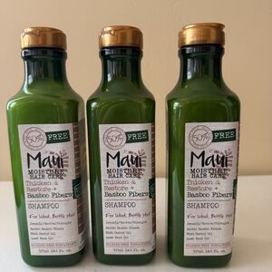 Maui Shampoos Moisture Thicken & Restore Bamboo Fibers 19.5 oz ea set of 3